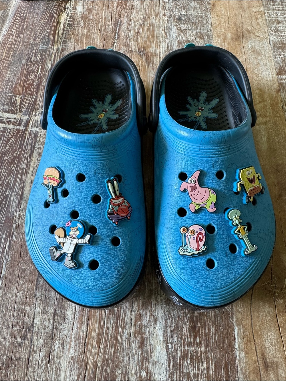SpongeBob Kids CROCS SIZE 2